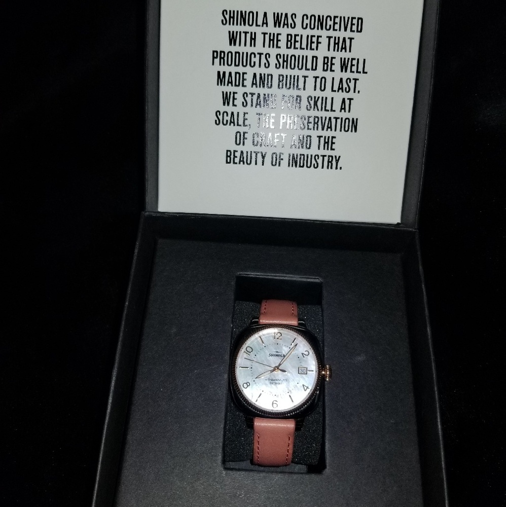 Shinola The Gomelsky Stainless Steel & Rose Gold 3